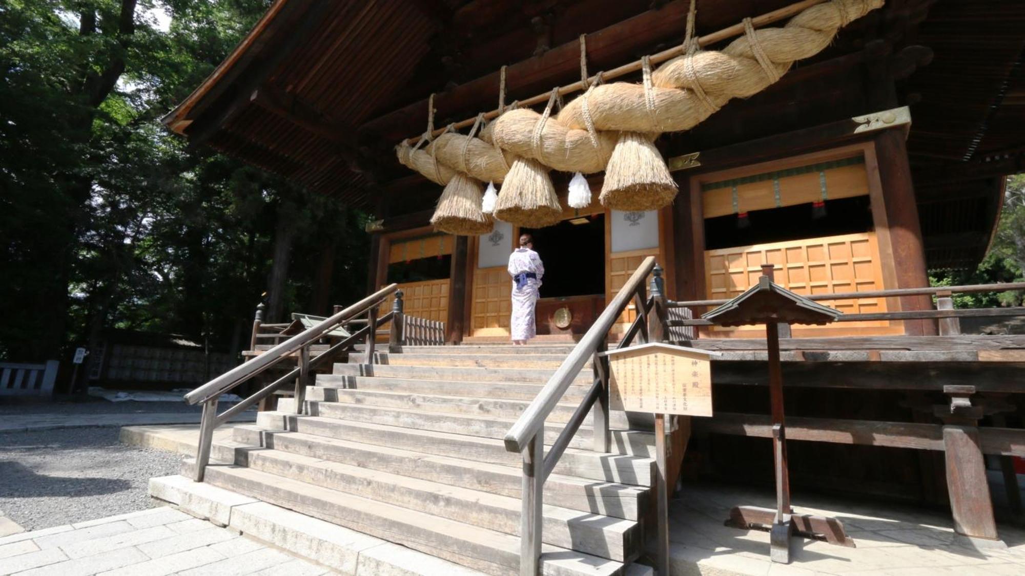 Baigetsu Ryokan Shimosuwa Eksteriør billede