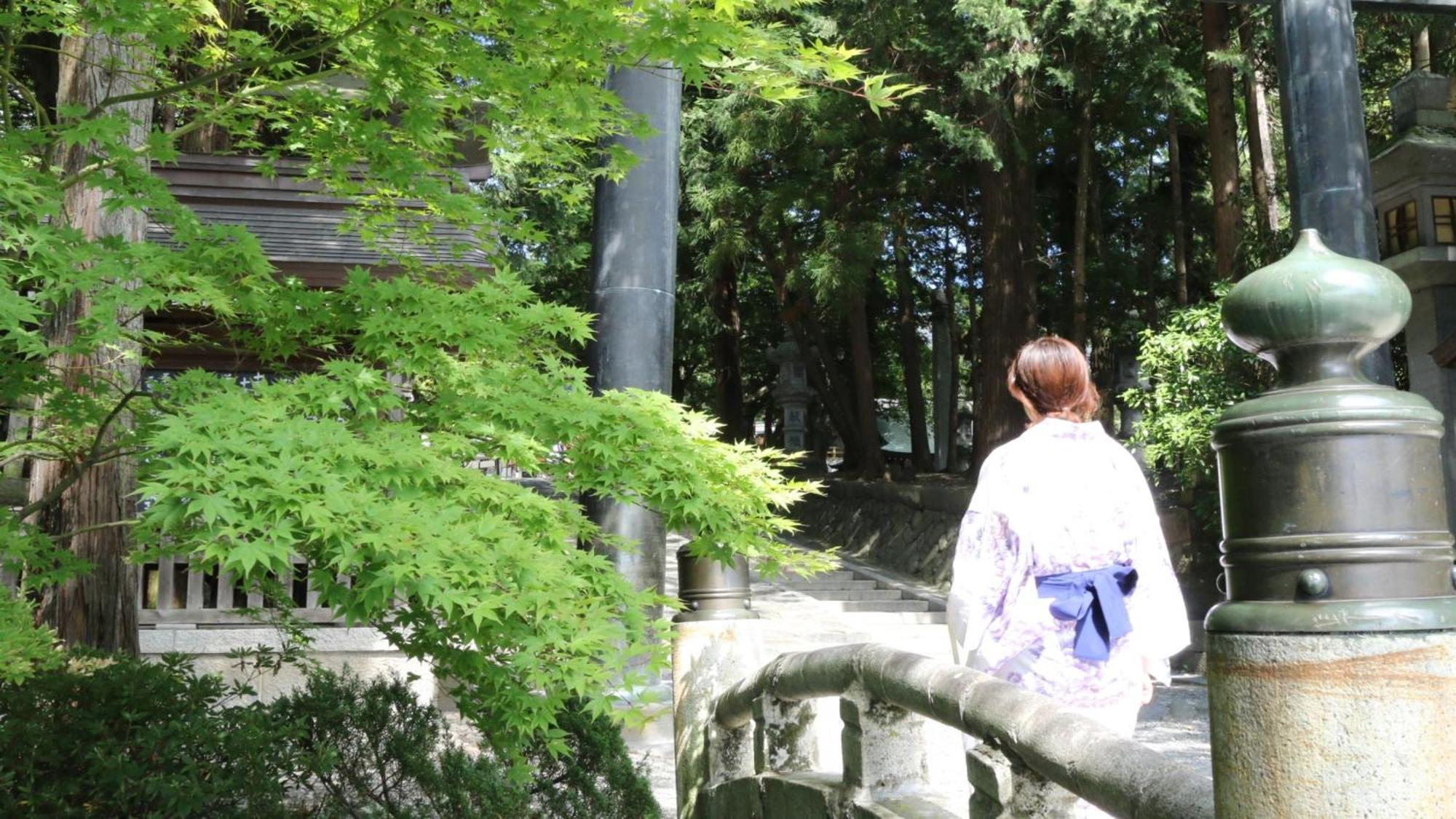 Baigetsu Ryokan Shimosuwa Eksteriør billede