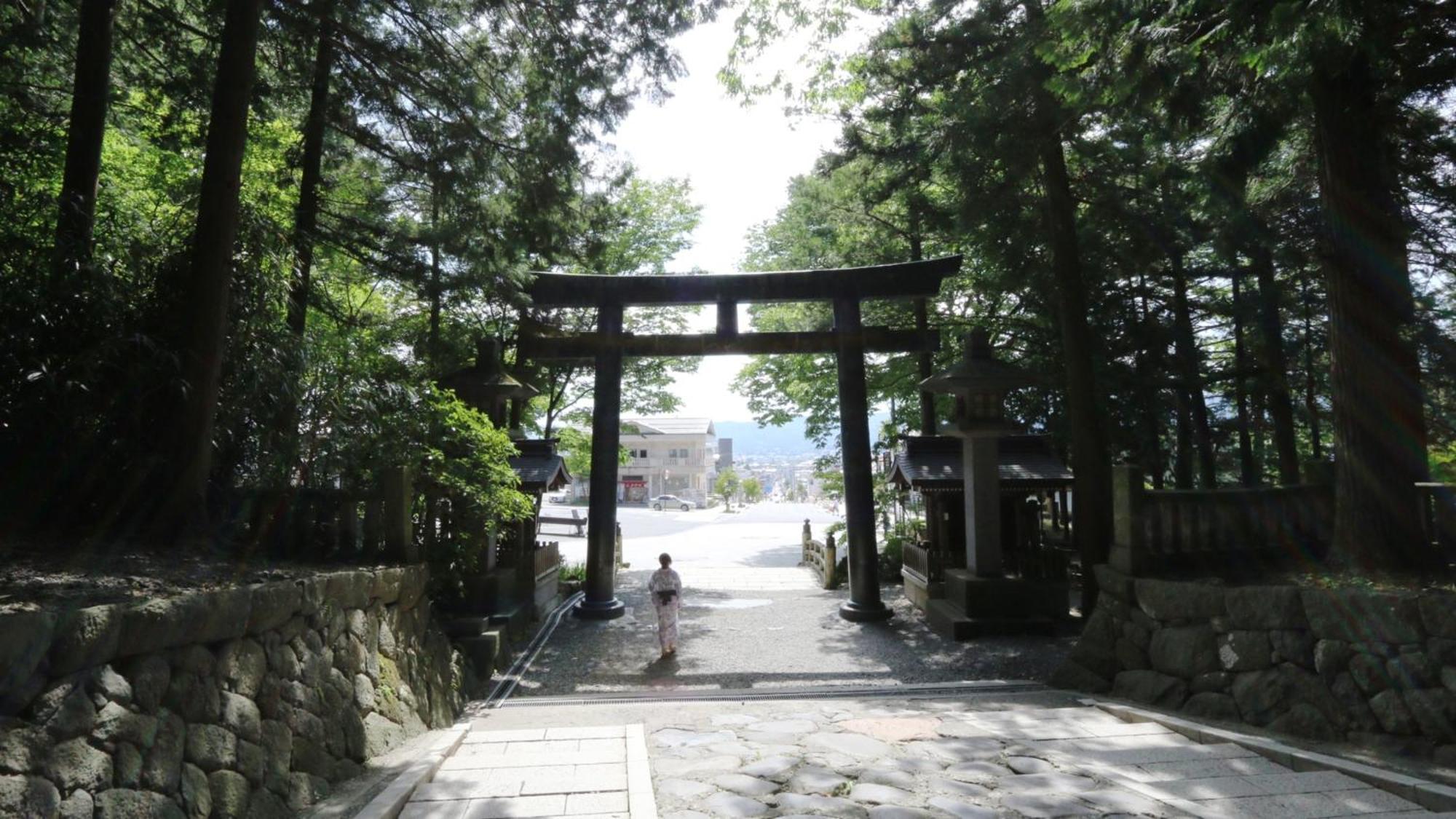 Baigetsu Ryokan Shimosuwa Eksteriør billede